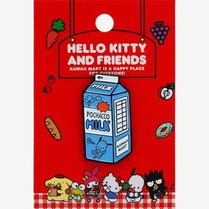 Sanrio Kawaii Mart Pochacco Milk Carton Enamel Pin - BoxLunch Exclusive